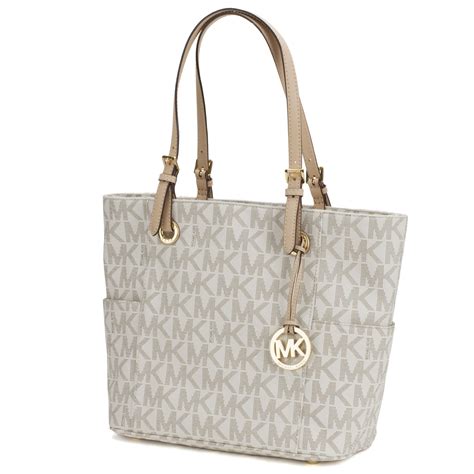 michael kors jet set vanilla handbag|Michael Kors wallet jet set.